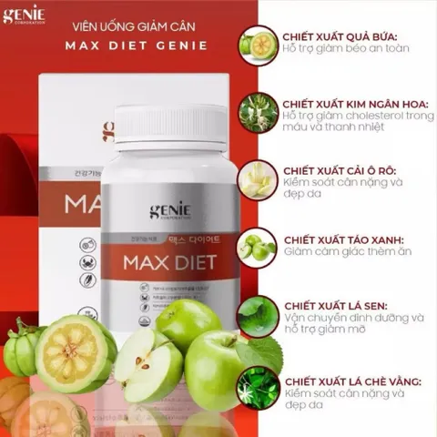 GIẢM CÂN MAXDIET 60 VIÊN