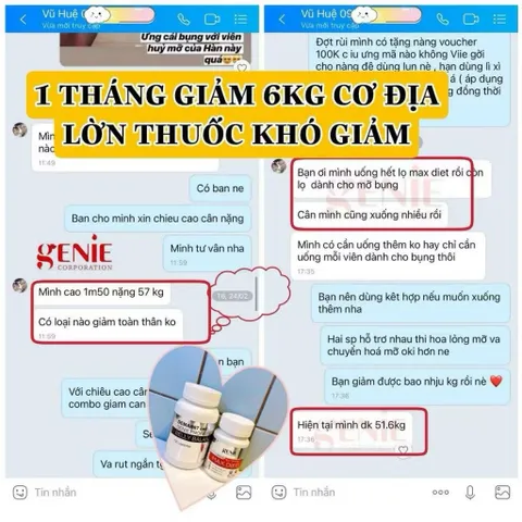 [CHÍNH HÃNG] Combo Viên uống giảm cân giảm béo Demar87, Max diet Genie – Giảm mỡ, giữ dáng, không mệt mỏi