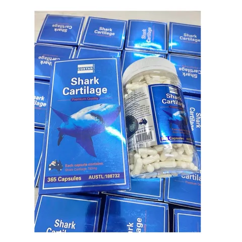 Viên Uống Sụn Cá Mập Costar Blue Shark Cartilage 750mg, 365 viên