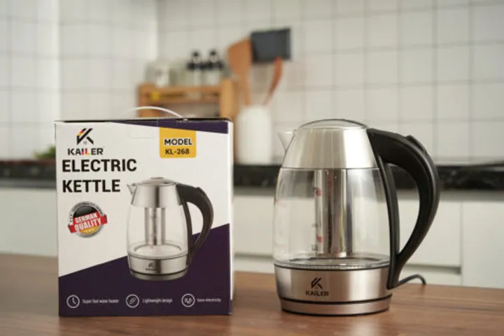 ẤM SIÊU TỐC THỦY TINH 1.8L KAILER KL-268