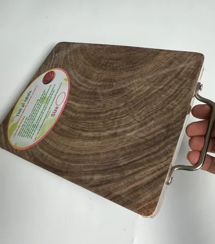 thớt gỗ nghiến dày dặn nguyên khối (TH696)