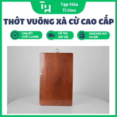 Thớt Vuông Xà Cừ CT (TH697)