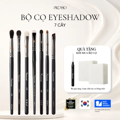 BỘ CỌ TRANG ĐIỂM MẮT PICCASSO CHUYÊN NGHIỆP EYESHADOW (7 CÂY)