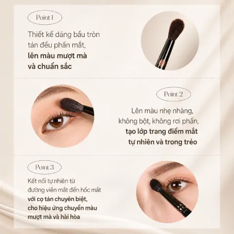 BỘ CỌ TRANG ĐIỂM MẮT PICCASSO CHUYÊN NGHIỆP EYESHADOW (7 CÂY)