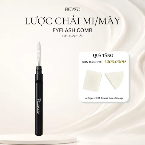 Lược Chải Mi Piccasso Eyelash Comb – Tách Mi Chuẩn Makeup Artist, Không Vón Mascara