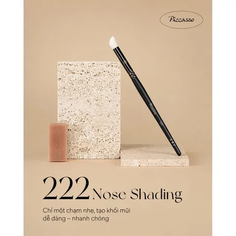 Piccasso 222 Nose Shading Brush – Cọ Contour Mũi Chuyên Nghiệp