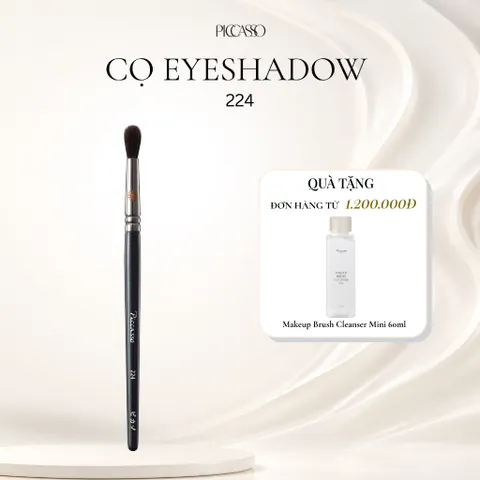 Cọ mắt Piccasso 224 Eyeshadow & Nose Shading Brush – Tán mắt & tạo khối mũi