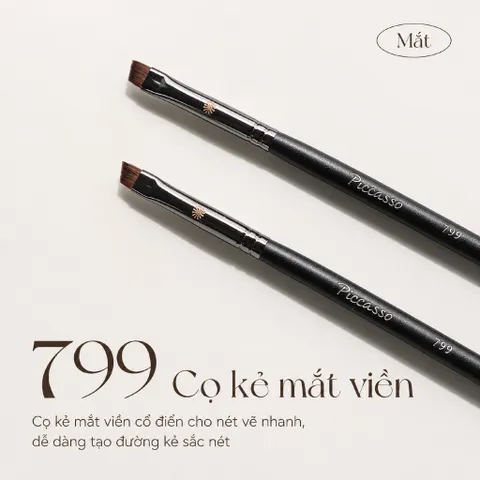 Cọ Kẻ mắt Piccasso Brush 799 Edge Eyeliner - Kẻ mắt sắc sảo