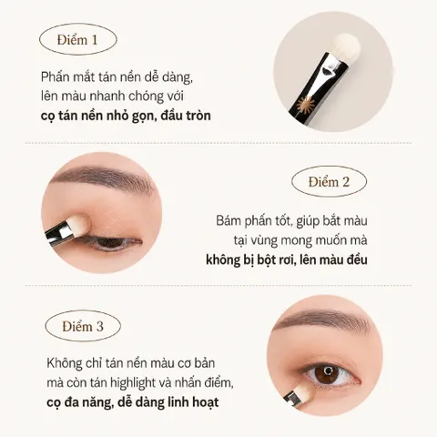 BỘ CỌ TRANG ĐIỂM MẮT PICCASSO CHUYÊN NGHIỆP EYESHADOW (7 CÂY)