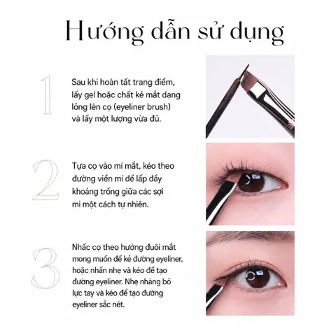 Cọ Kẻ mắt Piccasso Brush 799 Edge Eyeliner - Kẻ mắt sắc sảo