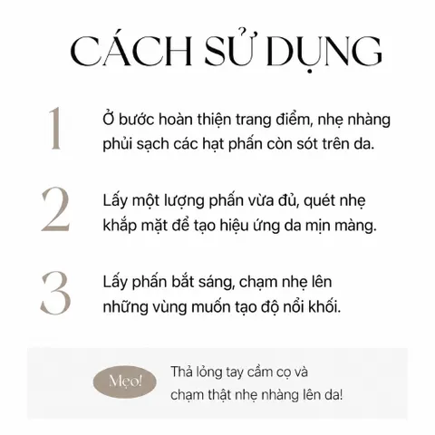 Piccasso 723 Fan Powder Brush – Cọ Quạt Phủ Phấn & Má Hồng Chuyên Nghiệp