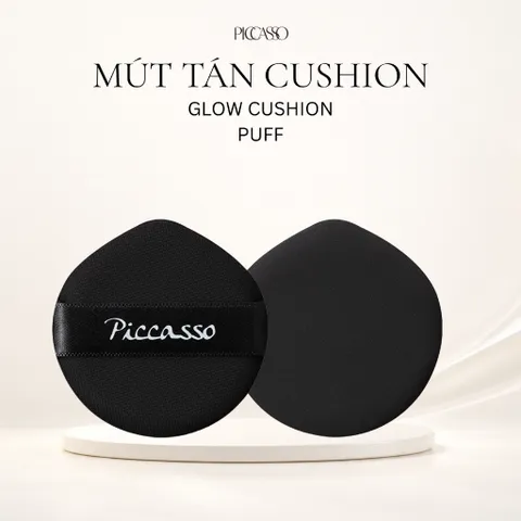 Mút Trang Điểm Piccasso Glow Cushion Puff – Bí Quyết Lớp Nền Căng Bóng, Mịn Mượt Như Nhung