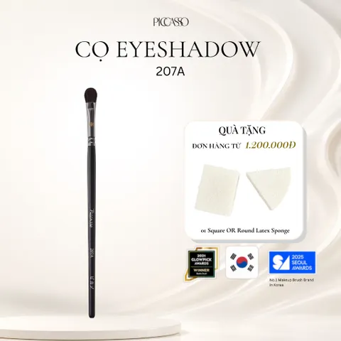 Cọ mắt Piccasso 207A Eyeshadow Brush – Tán phấn mắt mịn, đều màu