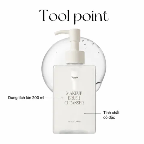 Dung Dịch Vệ Sinh Cọ Trang Điểm Cao Cấp Piccasso Cleanser 200ml Cho Lông Tự Nhiên