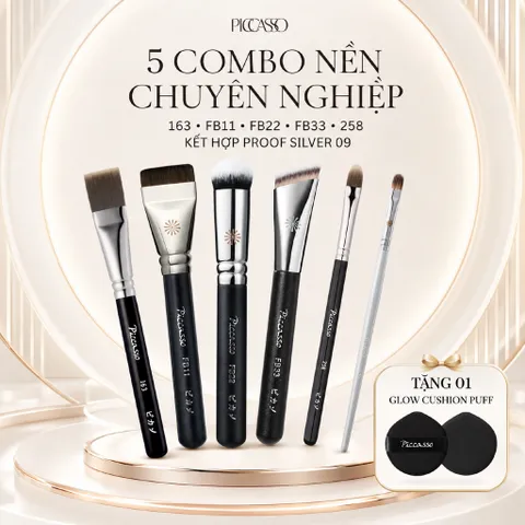 5 COMBO NỀN CHUYÊN NGHIỆP PICCASSO (163 • FB11 • FB22 • FB33 • 258 KẾT HỢP PROOF SILVER 09)