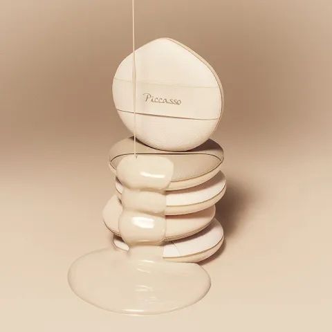 Combo 5 Mút Tán Cushion Và Kem Nền Đa Năng Cao Cấp Piccasso Cloud Puff
