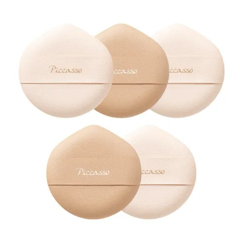 Combo 5 Mút Tán Cushion Và Kem Nền Đa Năng Cao Cấp Piccasso Cloud Puff