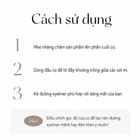 Cọ eyeliner Piccasso NEW 717 Eyeliner Brush – Bản mới, kẻ mắt chuyên nghiệp