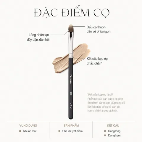 Cọ Che Khuyết Điểm Piccasso 258 Concealer Brush