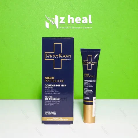 Kem dưỡng mắt, giảm quầng thâm DermEden Night Protocole Intense Eye Contour (15ml)