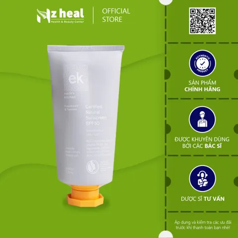 Kem chống nắng hữu cơ EK Kawakawa Sunscreen SPF50 150g