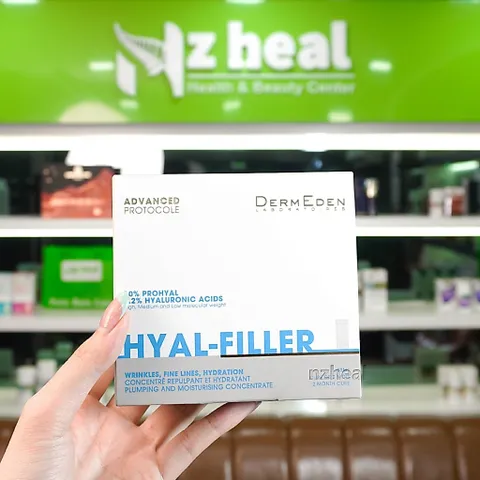Tinh chất làm đầy nếp nhăn, căng mịn da Hyal - Filler DermEden Plumping & Moisturising Concentrate 15% (30ml)