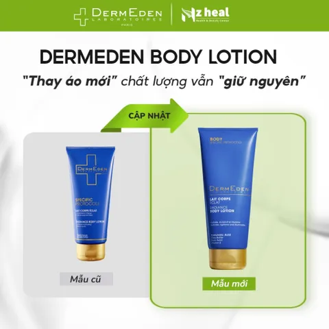 [Hỏa tốc]  Sữa dưỡng thể sáng da DermEden Radiance Body Lotion (200ml)