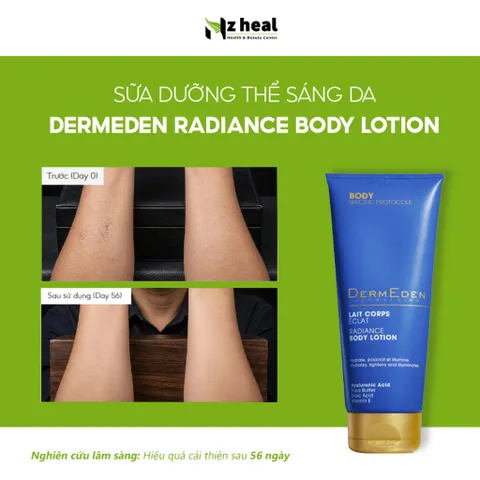 [Hỏa tốc]  Sữa dưỡng thể sáng da DermEden Radiance Body Lotion (200ml)