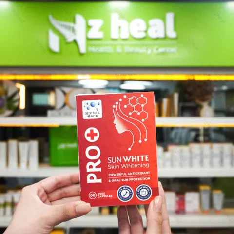 [Hỏa tốc] Bộ 2 viên uống chống nắng trắng da Deep Blue Health Pro Sun White New Zealand (60 viên)