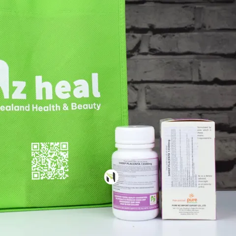 Viên Nhau Thai Cừu Đẹp Da, Giảm Nám Sheep Placenta NZPureHealth 30v
