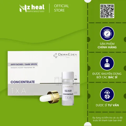 Tinh chất giảm nám, giảm tàn nhang DermEden TXA Concentrate Anti-Taches Dark Spots - Nzheal