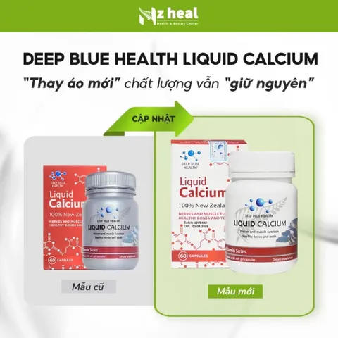 [Hỏa tốc] Bộ đôi bổ xương khớp: viên Canxi Deep Blue Health Calcium và giảm đau khớp 3x Joint Defense with NEM - NZHEAL