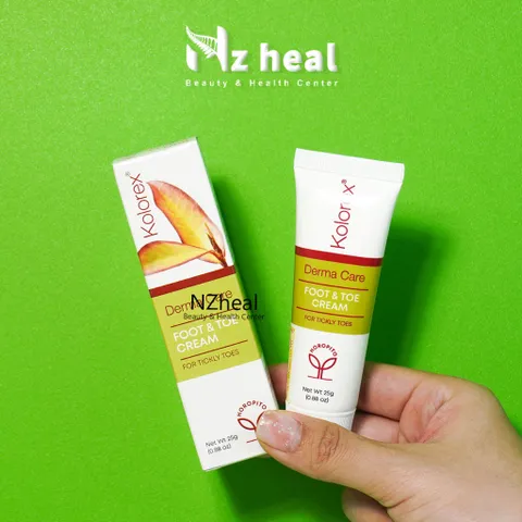 [Hỏa tốc] Kem Thoa N.ấm Candida Móng Tay, Chân Kolorex Foot & Toe Care Cream 25g