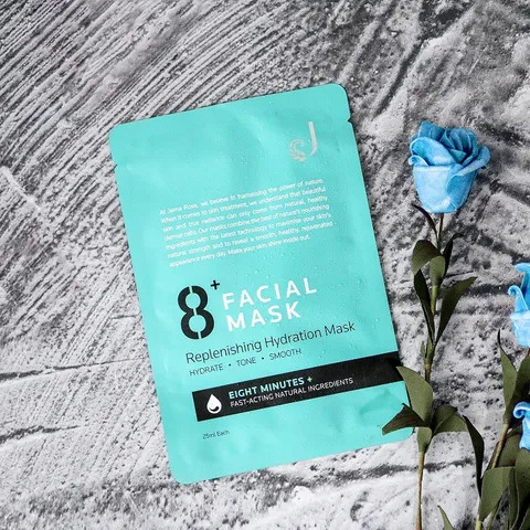 Mặt nạ dưỡng ẩm bổ sung nước 8 phút Jema Rose 8+ Minute Replenishing Hydration Mask 7x25ml - Nzheal