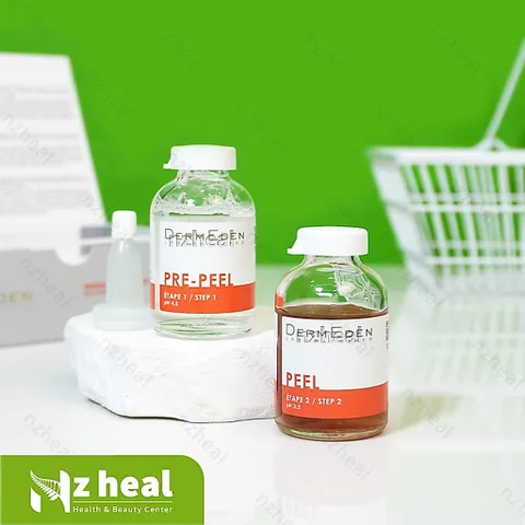 Bộ đôi thay da sinh học DermEden Advanced Peel: Tinh chất trước thay da (Pre-Peel) và Tinh chất thay da (Peel)