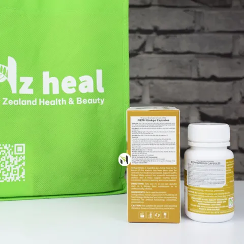 Viên Uống Bổ Não, Tăng Trí Nhớ NZPH Ginkgo Biloba Capsules NZPureHealth (30/100 viên) - Nzheal