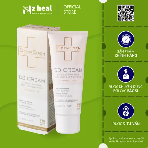 Kem chống nắng Vitamin D DermEden DD Cream SPF50 (50ml)