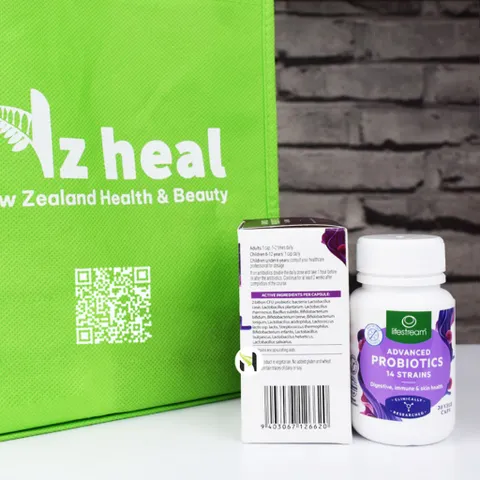 Combo bổ trợ tiêu hóa: Men Vi Sinh Lifestream Probiotic 30 viên + Giải Độc Gan Liv Well 30 viên - NZHEAL