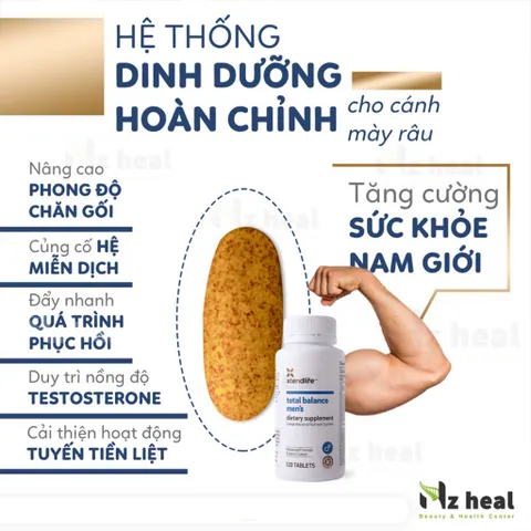 [Hỏa tốc] Vitamin Tổng Hợp Nam Giới Xtend Life Total Balance Men's Standard (120 viên)