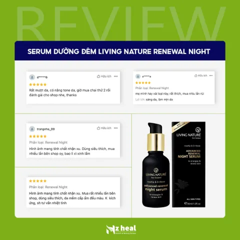 [Hỏa tốc] Serum dưỡng da ban đêm Advanced Renewal Night Serum 30ml