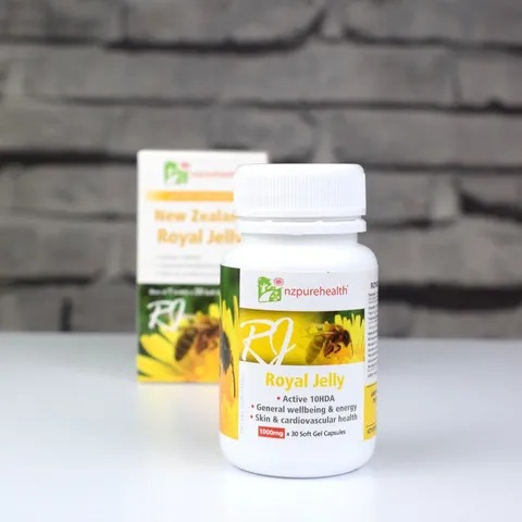 [Hỏa tốc] Viên Uống Sữa Ong Chúa Royal Jelly NZPureHealth 30v