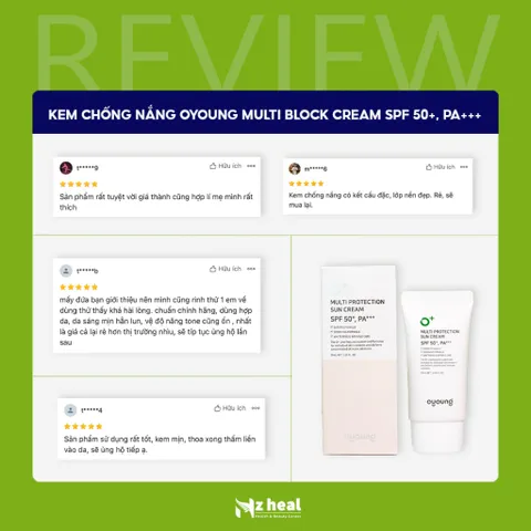 [Hỏa tốc] Kem chống nắng bảo vệ da Oyoung Multi Block Cream SPF 50 PA+++