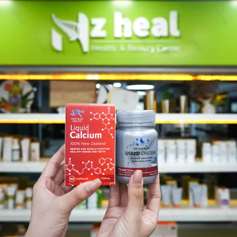 [Hỏa tốc] Viên Bổ Sung Canxi Deep Blue Health Liquid Calcium (60V)