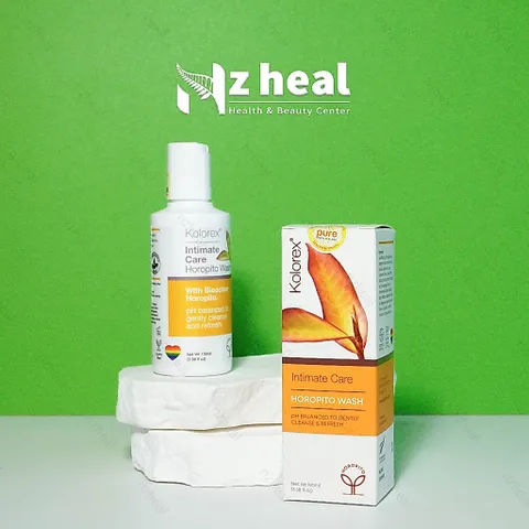 [Hỏa tốc] Bộ Đôi Kolorex (Uống + Rửa) - Horopito Wash 100ml & Gut Care Candida Balance 30 viên - NZHEAL