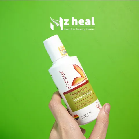 [Hỏa tốc] Bộ Đôi Kolorex (Uống + Rửa) - Horopito Wash 100ml & Gut Care Candida Balance 30 viên - NZHEAL