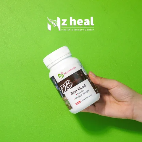 [Hỏa tốc] Viên bổ máu, cấp sắt từ Máu hươu Nzpurehealth Deer Blood (30 viên/ 100 viên)