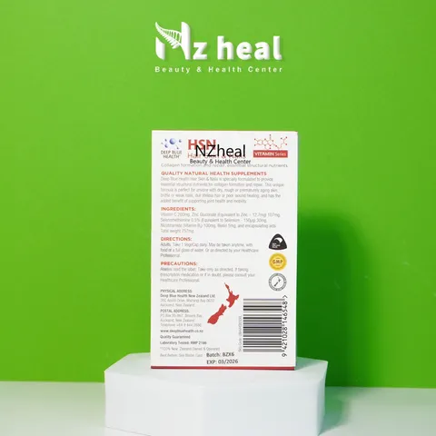 [Hỏa tốc] Viên uống HSN Deep Blue Health dưỡng ẩm sáng da dưỡng tóc móng
