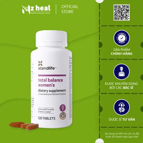 [Hỏa tốc] Viên Uống Vitamin Tổng Hợp Cho Phụ Nữ Xtend-Life Total Balance Women’s