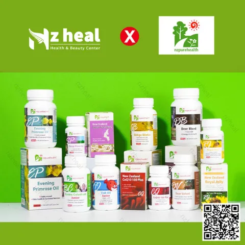 Nzpurehealth Deer Blood Viên bổ máu, bổ sắt từ Máu hươu (30 viên)