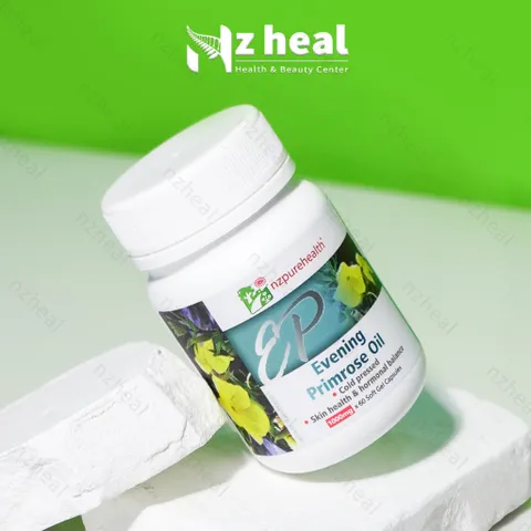Viên uống dầu Hoa Anh Thảo cân bằng nội tiết, đẹp da NzPurehealth Evening Primrose Oil 100 Viên